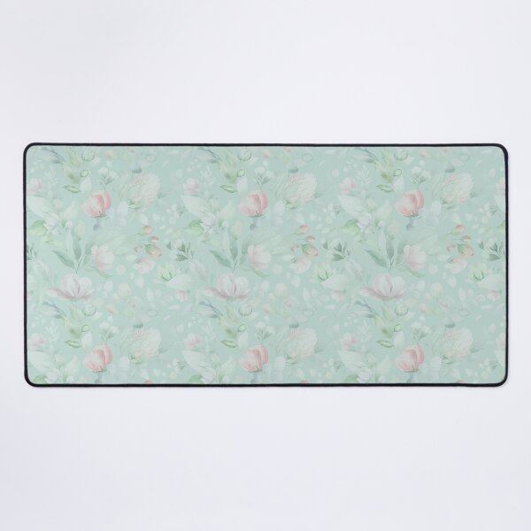 Item preview, Pastel Watercolor Flower Pattern with Greenery for Fabric, Wallpaper & Stationery designed and sold by AlexeyevZurga.