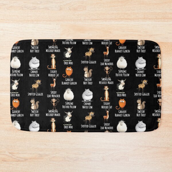 Item preview, Personality Disorders of the Animal Kingdom - Mischief Makers - White Text designed and sold by FaeryNuff.