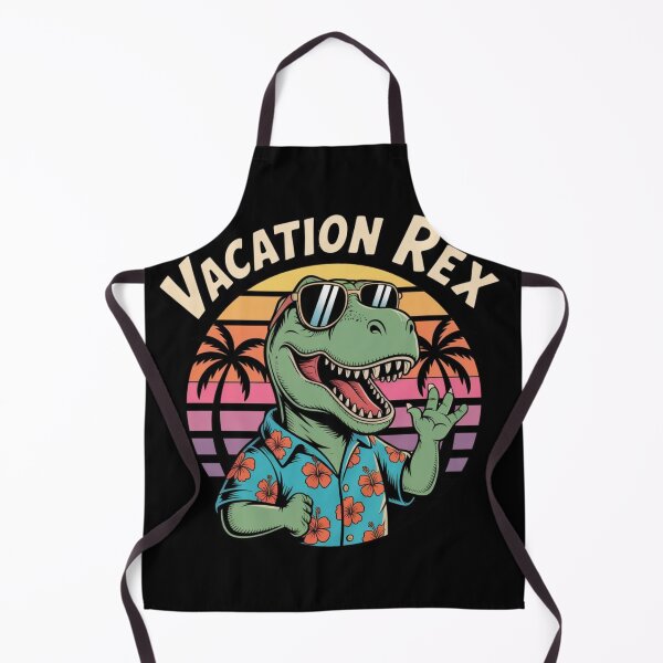 Item preview, Vacation T-Rex in Hawaiian Shirt – Dinosaur Beach Vibes designed and sold by teevoxx.