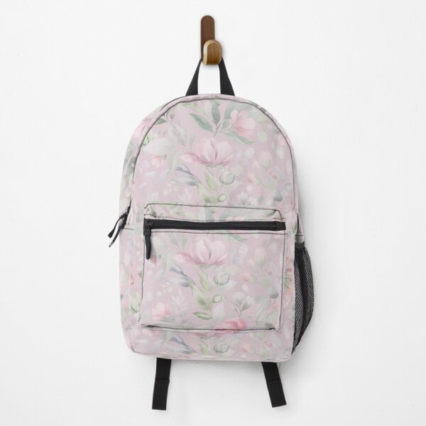 Item preview, Romantic Watercolor Floral Background with Pastel Blooms and Leaves designed and sold by AlexeyevZurga.
