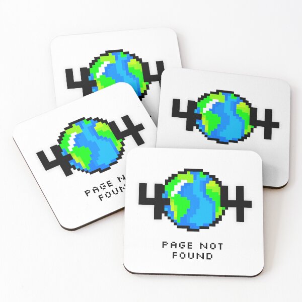 Item preview, 404 Error Pixel Art – Digital Planet Illustration designed and sold by liloandart.