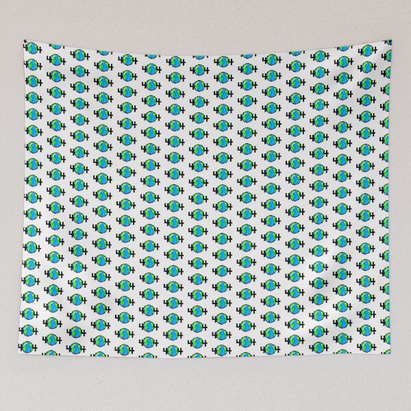 Item preview, 404 Error Pixel Art – Digital Planet Illustration designed and sold by liloandart.