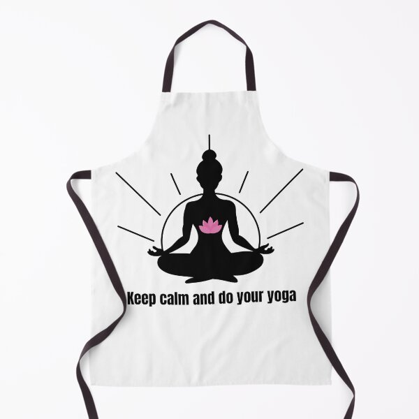 Item preview, Keep Calm and Do Your Yoga – Minimalist Lotus Meditation Design designed and sold by Mindsafe8.