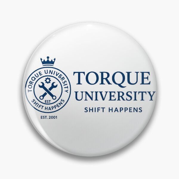 Artikelvorschau, Torque University – Lustiges Mechaniker-Logo, Garagenhumor entworfen und verkauft von westcoastolo.