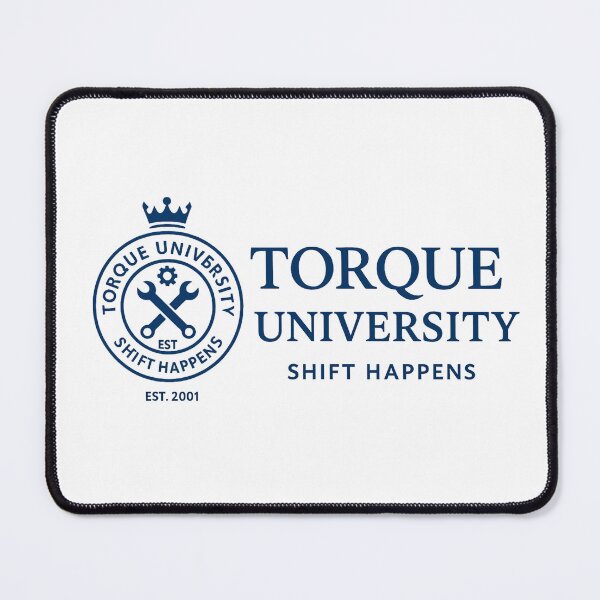 Item preview, Torque University – Funny Mechanic Logo, Garage Humor designed and sold by westcoastolo.