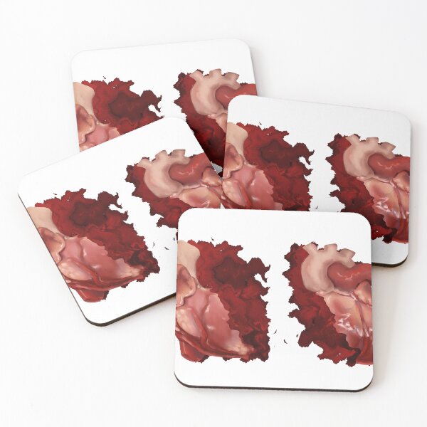 Item preview, Heart split Canvas of Fate  designed and sold by angsty-angst.