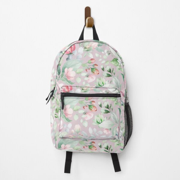 Item preview, Soft Watercolor Botanical Pattern with Pastel Flowers and Greenery designed and sold by AlexeyevZurga.