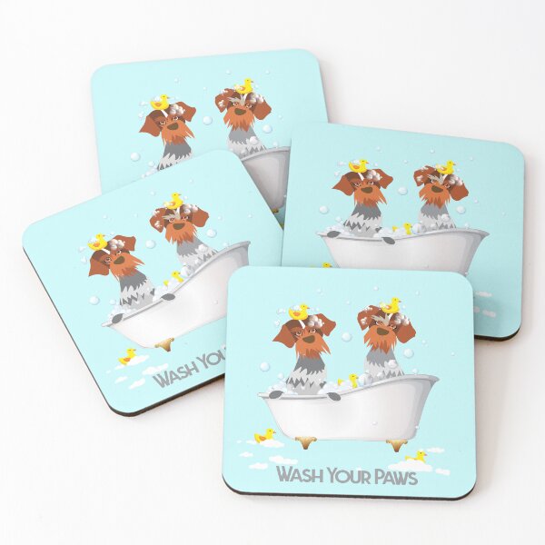 Item preview, WASH YOUR PAWS designed and sold by boesarts.