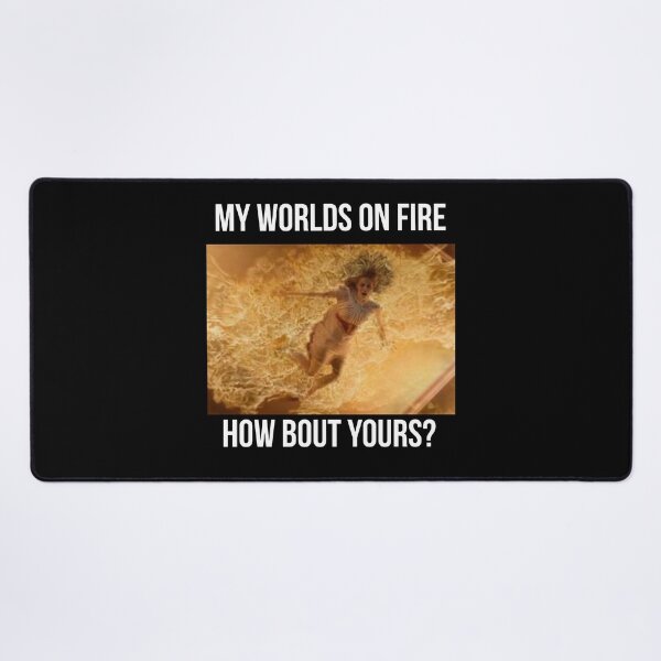 Item preview, Mary Winchester World on Fire designed and sold by spottedhound.