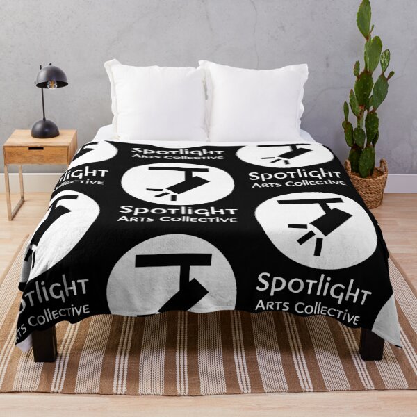 Item preview, Spotlight Arts Collective Logo - White designed and sold by SpotlightAC.