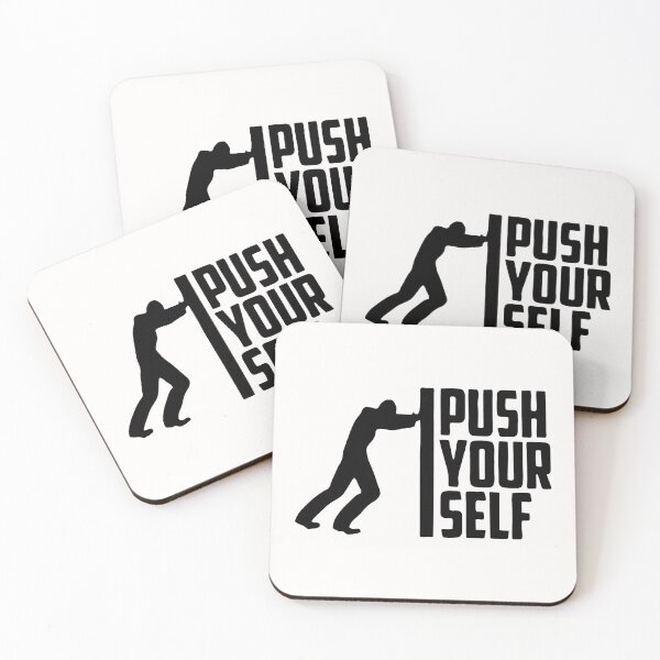 Item preview, Push Yourself - Black designed and sold by Pokeytank.