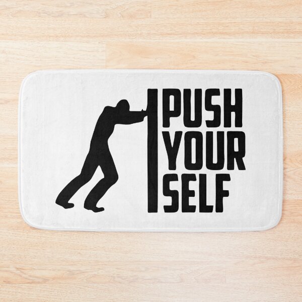 Item preview, Push Yourself - Black designed and sold by Pokeytank.