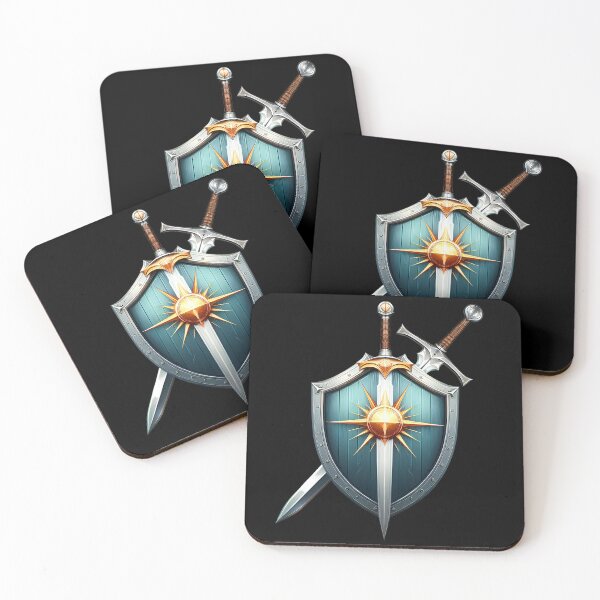 Item preview, Sword and shield designed and sold by maistendencias.