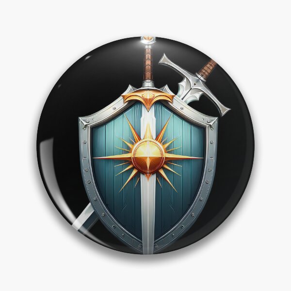 Item preview, Sword and shield designed and sold by maistendencias.