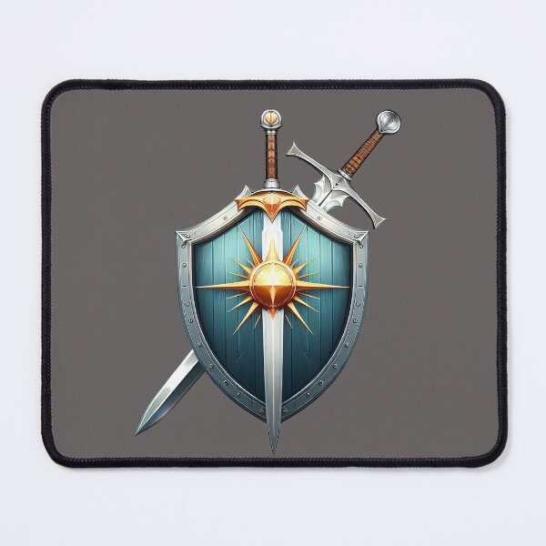 Item preview, Sword and shield designed and sold by maistendencias.