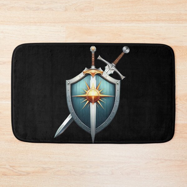 Item preview, Sword and shield designed and sold by maistendencias.