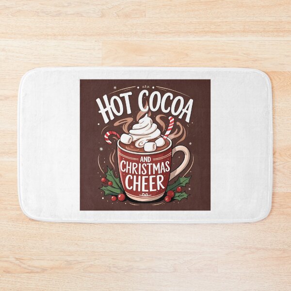 Item preview, Warm Christmas Cocoa with Marshmallows designed and sold by KoalaCrafted.