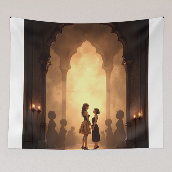 Item preview, Ethereal Encounter in the Ancient Archway designed and sold by oanaunciuleanu.