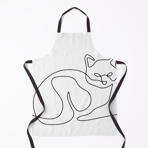 Item preview, Minimalist One Line Cat – Continuous Line Drawing Art designed and sold by andry01.