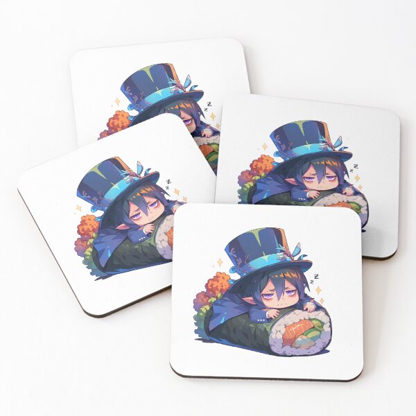 Item preview, Chibi Maki Sushi Mephisto Pheles Blue Exorcist Kawaii designed and sold by CarlosBender.