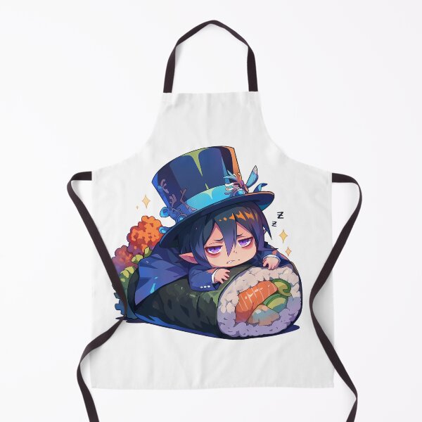 Item preview, Chibi Maki Sushi Mephisto Pheles Blue Exorcist Kawaii designed and sold by CarlosBender.
