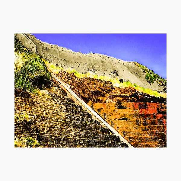 Rocky Steps Photographic Print
