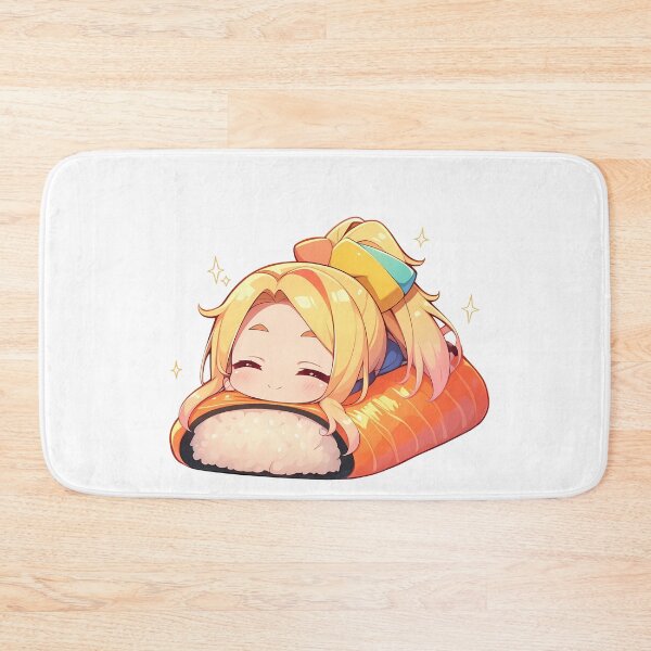 Item preview, Chibi Sushi Nigiri Saki Nikaido Zombieland Saga Kawaii designed and sold by CarlosBender.