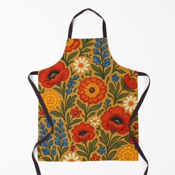 Item preview, Vintage Folk Floral Pattern – Wildflower Illustration designed and sold by Pride-Casuals.