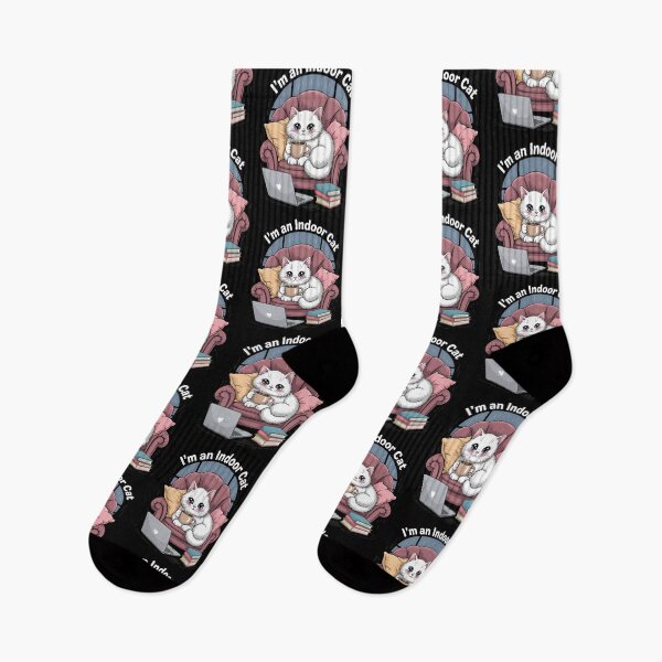Item preview, I'm an Indoor Cat – Cute Cozy Home Vibes designed and sold by Stock4U.