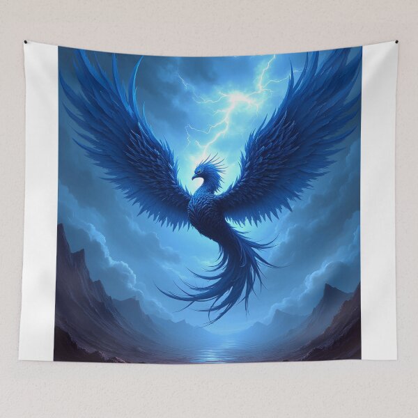 Item preview, The Stormborn Phoenix designed and sold by oanaunciuleanu.