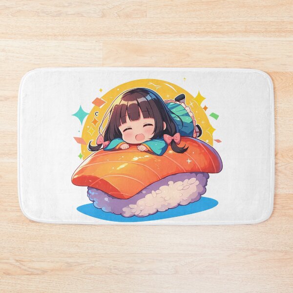 Item preview, Chibi Sushi Nigiri Maika Sakuranomiya Blend S Kawaii designed and sold by CarlosBender.
