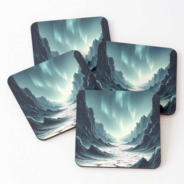Item preview, Ethereal Aurora Valley designed and sold by oanaunciuleanu.