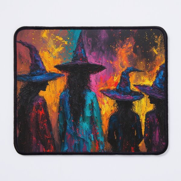 Item preview, Dark Colorful Witch Art designed and sold by TheDarkWardrobe.