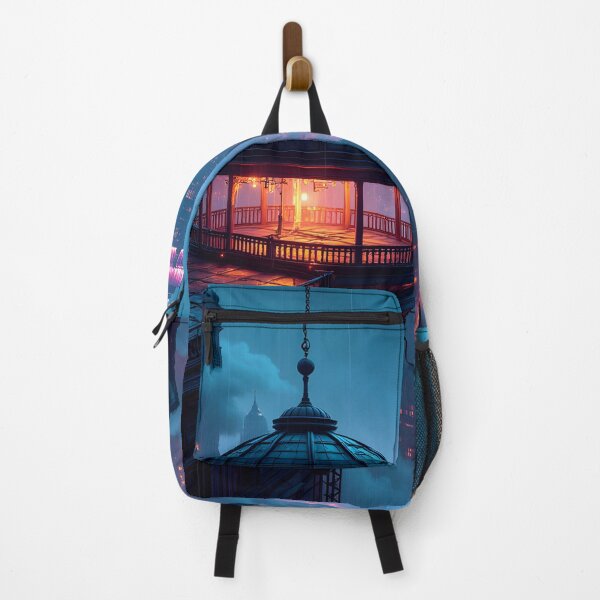 Item preview, Neon Twilight Over the Futuristic Metropolis designed and sold by oanaunciuleanu.