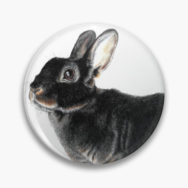 Item preview, Black Otter Rex Rabbit designed and sold by CozyRainRabbit.
