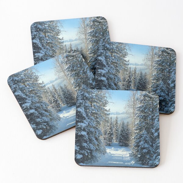 Item preview, Snow in the Woods designed and sold by Kandoart.