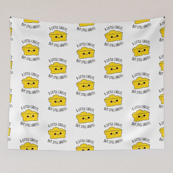 Item preview, A Little Cheesy But Still Grate Funny Cheese Puns  designed and sold by punnybone.