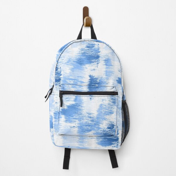 Item preview, Cornflower Blue Breezy Summer Watercolor Brush Strokes | Pattern designed and sold by Menega Sabidussi.