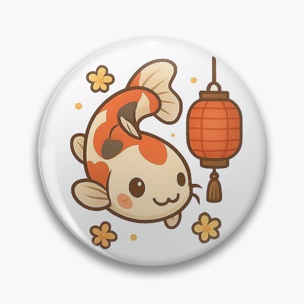 Item preview, koi with lantern designed and sold by artiepie2025.