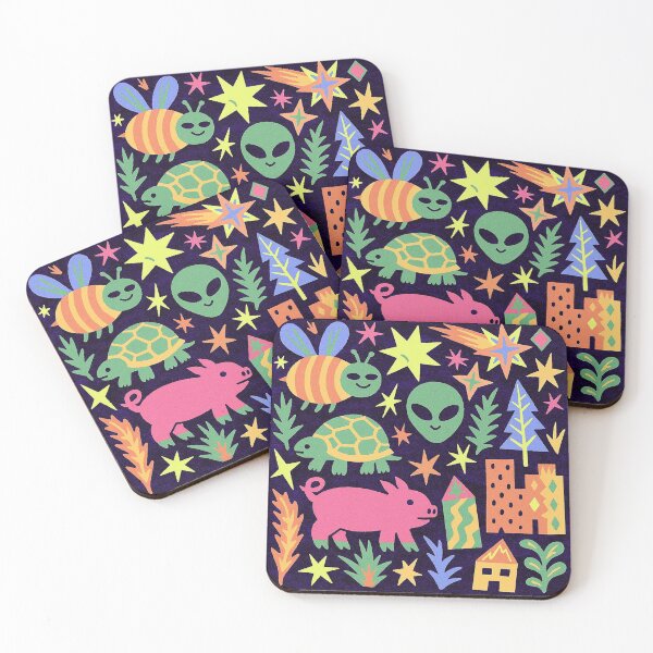 Item preview, Whimsical Cosmic Critters & Urban Nature designed and sold by zzz888.