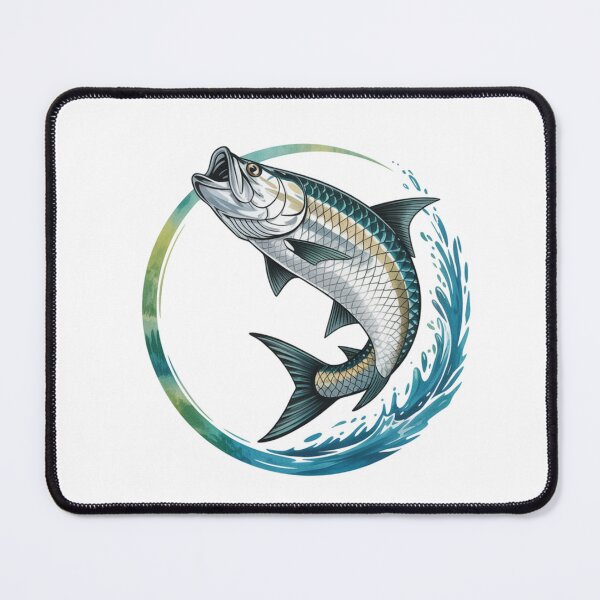 Item preview, Aquatic Tarpon – Silver Lightning designed and sold by FusiTink.