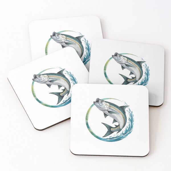 Item preview, Aquatic Tarpon – Silver Lightning designed and sold by FusiTink.