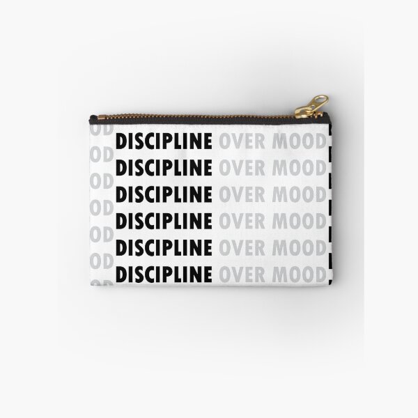 Item preview, discipline over mood designed and sold by Positive Mindzet!.