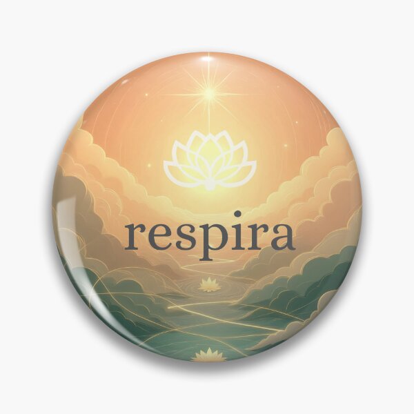 Item preview, Breathe – Golden Light & Celestial Lotus Breathe – Golden Light & Celestial Lotus Breathe – Golden Light & Celestial Lotus Breathe – Golden Light & Celestial Lotus designed and sold by 	aluzia.design.