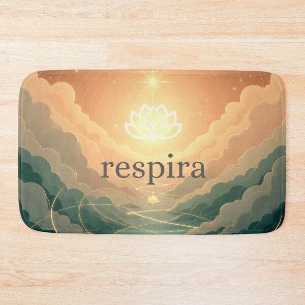 Item preview, Breathe – Golden Light & Celestial Lotus Breathe – Golden Light & Celestial Lotus Breathe – Golden Light & Celestial Lotus Breathe – Golden Light & Celestial Lotus designed and sold by 	aluzia.design.