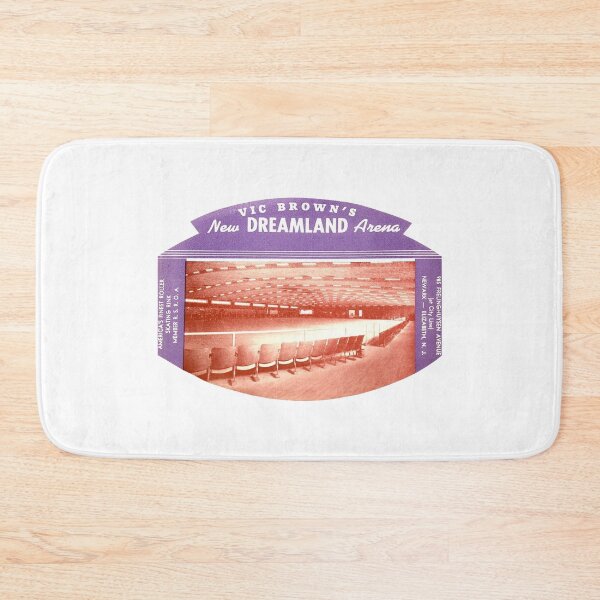 Item preview, Vic Brown's New Dreamland Arena Newark Elizabeth New Jersey Roller Skating Rink Sticker Decal Label Design 4 designed and sold by tislord.