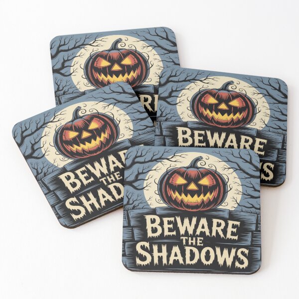 Item preview, Beware the Shadows Halloween Art designed and sold by Midnight Veil Designs.
