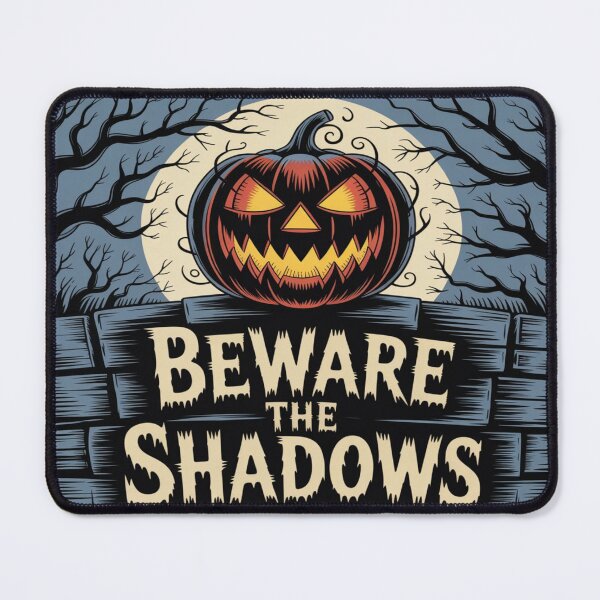 Item preview, Beware the Shadows Halloween Art designed and sold by Midnight Veil Designs.