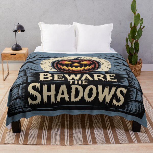 Item preview, Beware the Shadows Halloween Art designed and sold by Midnight Veil Designs.
