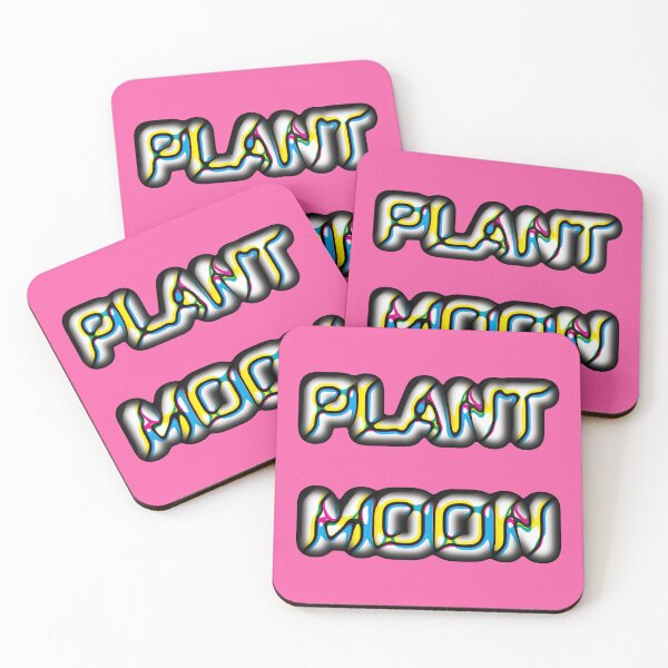 Item preview, Typography of the Eco-Friendly Plant Moon designed and sold by cremedecolor.